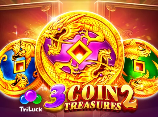 3 Coin Treasures 2 by JILI official game cover