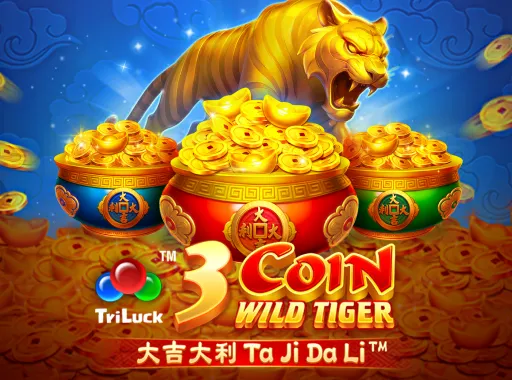 3 Coin Wild Tiger by JILI official game cover