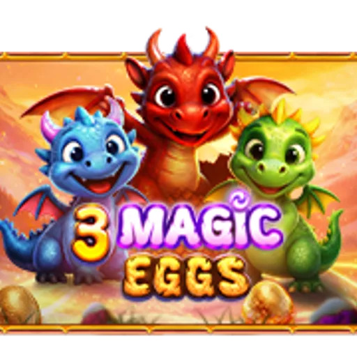 3 Magic Eggs by Pragmatic Play official game cover