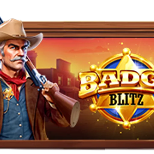 Badge Blitz by Pragmatic Play official game cover