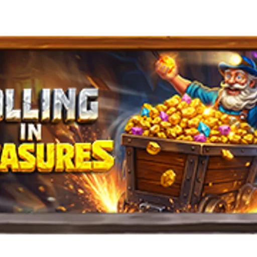 Rolling in Treasures by Pragmatic Play official game cover