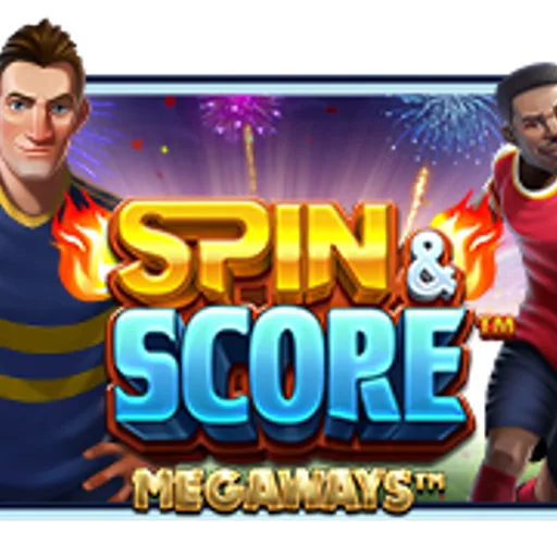 Spin & Score Megaways™ by Pragmatic Play official game cover