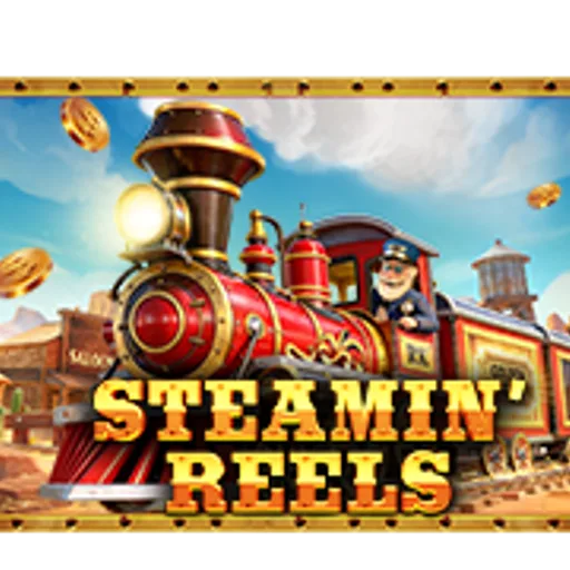 Steamin’ Reels by Pragmatic Play official game cover