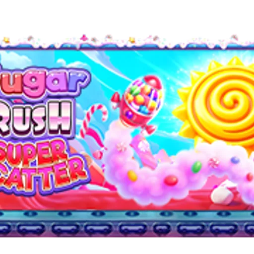 Sugar Rush Super Scatter by Pragmatic Play official game cover