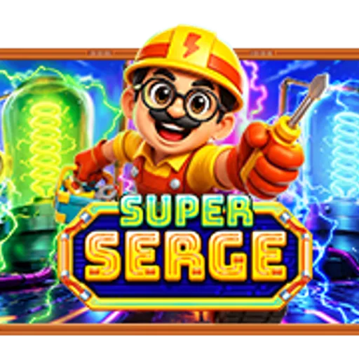 Super Serge by Pragmatic Play official game cover