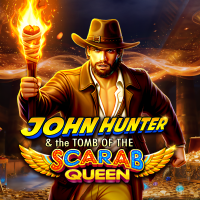 John Hunter and the Tomb of the Scarab Queen by Pragmatic Play official game cover